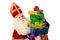 Sinterklaas showing gifts