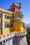 Sintra, Pena National Palace (Palacio Nacional), Portugal.