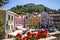 Sintra, Portugal: Historical houses in famous town Sintra.