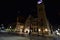 Sioux city iowa city hall and Woodbury County courthouse historic district at night