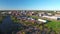 Sioux Falls, Aerial View, Big Sioux River, Downtown, South Dakota