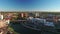 Sioux Falls, Aerial View, Downtown, Big Sioux River, South Dakota