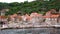 Sipan island panoramic view from the boat