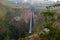 Sipiso-piso waterfall at lake Toba, Sumatra, Indonesia