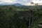 Sipiso Piso waterfall in North Sumatra, Indonesia