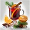 Sippin' Spice: Isolated Mulled Wine Elixir, Perfect for Cozy Moments