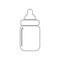 Sippy cup icon. Element of Baby for mobile concept and web apps icon. Outline, thin line icon for website design and development,