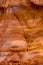The Siq, wall texture, canyon of Petra, Jordan