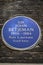 Sir John Betjeman Plaque in London