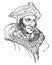 Sir Thomas More, vintage illustration
