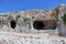 Siracusa - Grotte del teatro greco