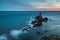 Sirens reef in the Natural Park of Cabo de Gata, Andalucia, Spain