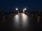 Sirmione Ferry Terminal on Lake Garda at Night