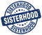 sisterhood blue stamp