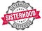 sisterhood seal. stamp