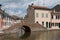 Sisti Bridge. Comacchio. Emilia-Romagna. Italy.
