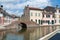 Sisti Bridge. Comacchio. Emilia-Romagna. Italy.