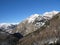 Site of the lake of allos , france