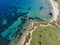 Sithonia coastline near Kastri Beach, Chalkidiki, Greece