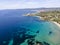 Sithonia coastline near Kastri Beach, Chalkidiki, Greece