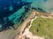 Sithonia coastline near Kastri Beach, Chalkidiki, Greece