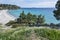 Sithonia coastline near Koviou Beach, Chalkidiki, Greece