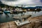 Sitka Harbor on an overcast summer morning