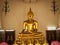 Sitting buddha in the royal palace in Bangkok, Thailand