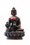 Sitting Buddha Statue Religious Figurine Isolated