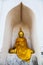 Sitting Buddha in wat pratat chaiya