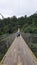 The Situ Gunung Suspension Brigde  the longest suspension bridge in Southeast Asia