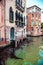 Sity landscape  in Venice, Italy. popular tourist attraction. Wonderful exciting places. vacation, rest - concept