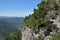 Siurana cliffs in the Prades mountains