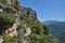 Siurana cliffs in the Prades mountains