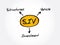 SIV - Structured Investment Vehicle acronym concept