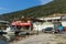 SIVOTA, LEFKADA, GREECE JULY 17, 2014: Panoramic view of Village of Sivota, Lefkada, Greece