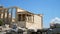 Six Caryatids or karyatides at Porch of the Erechtheion in Acropolis at Athens