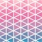 Six color chalky pastel triangles pattern texture background