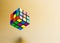 Six color cube puzzle