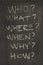 The six most common questions on blackboard