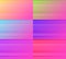 six sets of pink horizontal background. shiny, simple, blur, modern and colorful