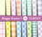 Sixteen Set of Easter Tartan Seamless Patterns