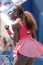 Sixteen times Grand Slam champion Serena Williams during his second round match at US Open 2013 against Galina Voskoboyeva