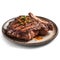 Sizzling Argentinean Asado: Grilled Meat on a Plate .