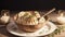 Sizzling Sensation Irresistible Beef Dumpling for National Dumpling Day.AI Generated