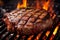 Sizzling sensations on the grill, Generative AI