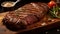 Sizzling Steak with Grill Marks