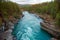 Sjoa river rapids Oppland Norway Scandinavia