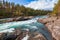 Sjoa river rapids Oppland Norway Scandinavia