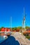 Sjokvarteret open air museum in Mariehamn at Aland islands, Finl